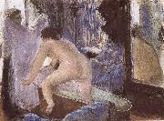 Edgar Degas Out off bath Germany oil painting artist